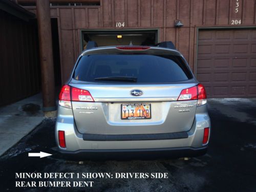 2011 Subaru Outback 3.6R Limited Wagon 4-Door 3.6L Silver, US $25,500.00, image 6