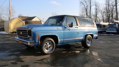 1975 chevy blazer 2wd/ big block/k10/c10/cheyenne/chevy/ low miles