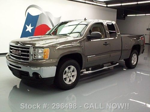 2013 gmc sierra ext cab z71 4x4 6-pass side steps 8k mi texas direct auto