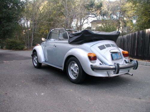 1979 volkswagen beetle - classic super beetle karmann model