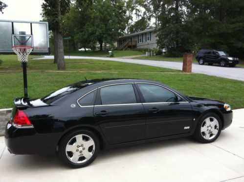Chevy  impala ss  black on black clean chrome factory wheels  must see