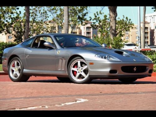 2003 ferrari 575 m maranello 14k f1 shields serviced racing seats tubi