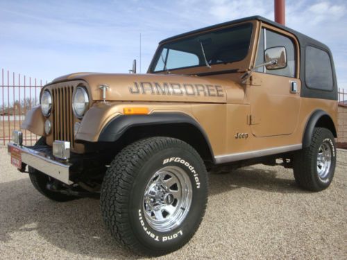 1982 jeep cj7 collector jamboree edition 30th anniversary cj-7 w/ ac &amp; hardtop