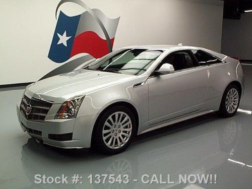 2011 cadillac cts 3.6 coupe automatic leather 37k miles texas direct auto