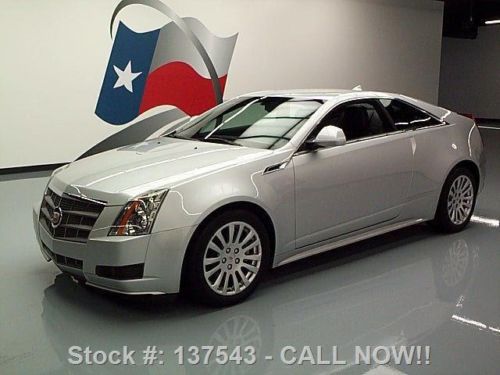 2011 cadillac cts 3.6 coupe automatic leather 37k miles texas direct auto
