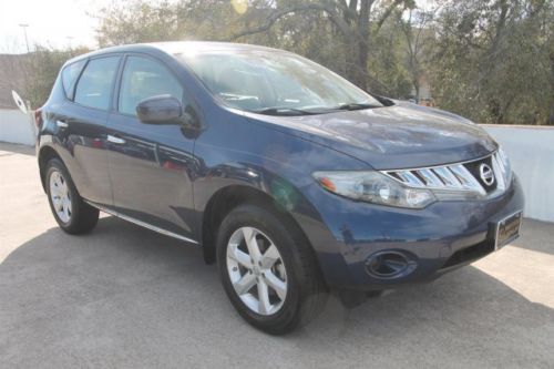 2009 nissan murano s only 37k miles we finance blue tan cloth texas 2wd