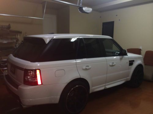 2013 White Range Rover Sport, image 3