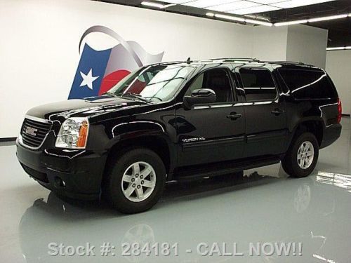 2013 gmc yukon xl slt 4x4 htd leather rear cam tow 29k texas direct auto