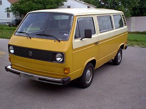 99% rust-free  1981 vanagon project vehicle