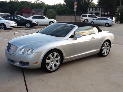 2007 bentley continental gtc convertible 2-door 6.0l