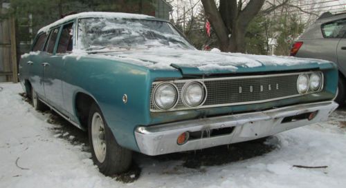 1968 dodge cornet station wagon mopar for parts or restoration stationwagon rod