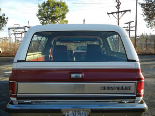 1984 chevy blazer diesel 6.2liter two door 4x4 4wd