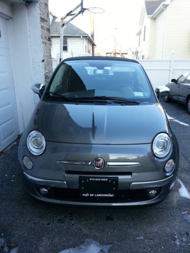 2012 fiat 500 c lounge convertible 2-door 1.4l (6k miles brand new garage kept)