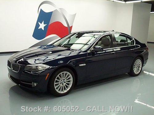 2011 bmw 535i premium turbo sunroof htd seats nav 40k!  texas direct auto