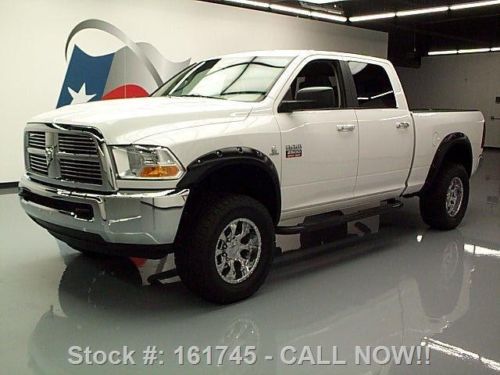 2010 dodge ram 2500hd slt crew 4x4 diesel lifted 37k mi texas direct auto