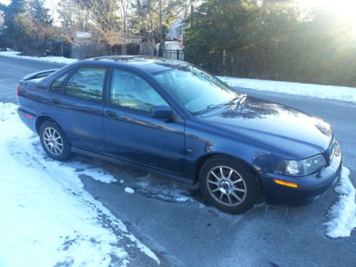 Blue 4 door volvo s40 runs well over $4000.00 in work over the last year.