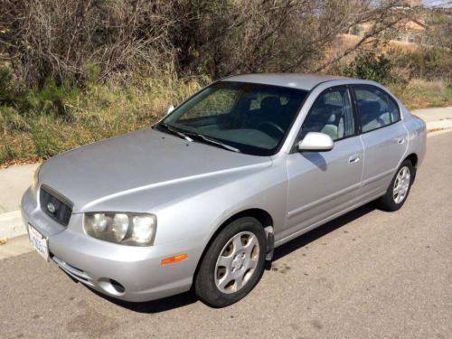 2002 hyundai elantra gls sedan 4-door 2.0l