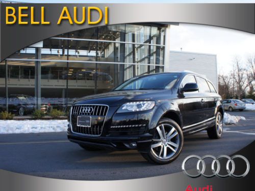 2013 audi q7 3.0t quattro premium plus awd navigation certified