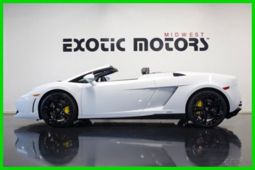 2012 lamborghini gallardo lp550-2 spyder e-gear 1k miles loaded only $179,888!!!