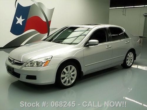 2006 honda accord ex sedan auto sunroof leather 61k mi texas direct auto