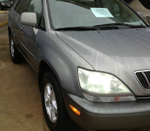 2001 lexus rx300 2wd - ga suv with 178k miles, moonroof, leather, 6 cd rx 300
