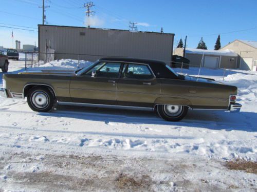 1974 lincoln continental base sedan 4-door 7.5l