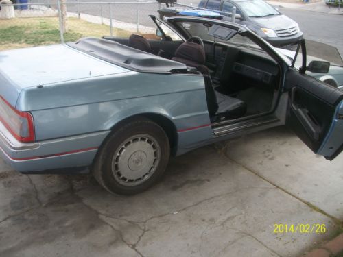 1990 cadillac allante convertible 106,000 miles