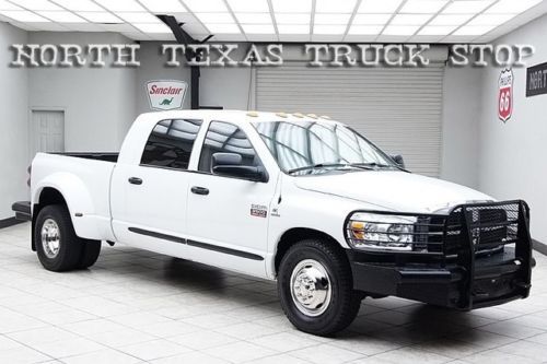 2009 dodge ram 3500 diesel 2wd dually mega cab leather two wheels drive texas