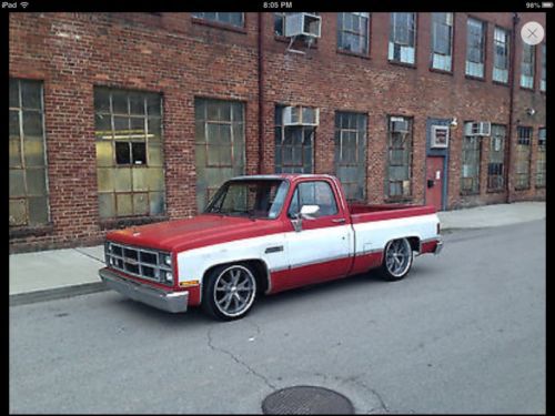 1984 chevy c10 silverado, custom, hot rod, patina, lowered, rat rod