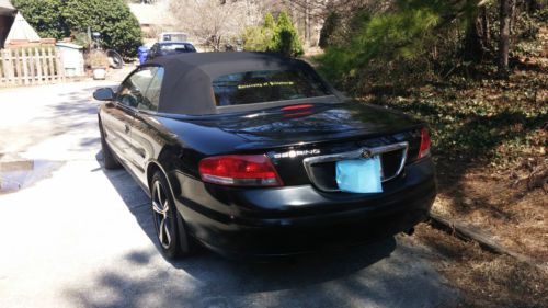 2002 chrysler sebring gtc convertible 2-door 2.7l