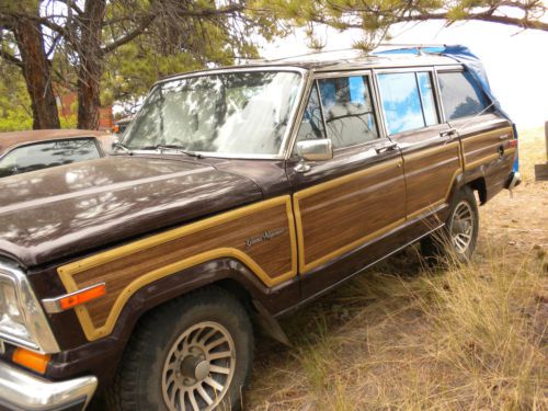 1989 jeep grand wagoneer base sport utility 4-door 5.9l