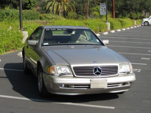 1998 mercedes-benz sl500 roadster low miles 58k hardtop convertible