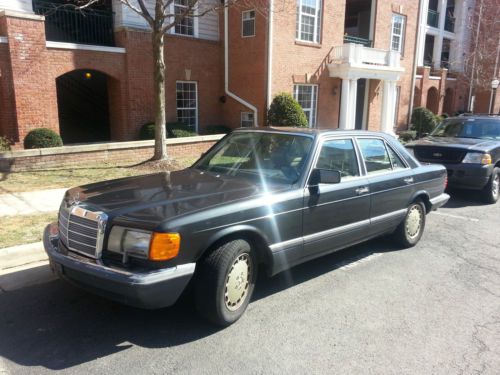 1989 mercedes benz 300se one owner no rust