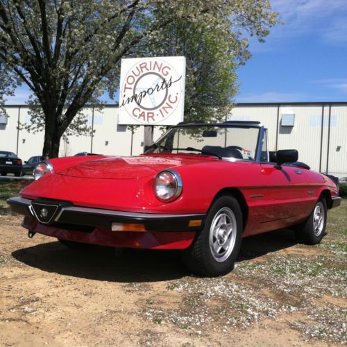 1990 alfa romeo spider veloce