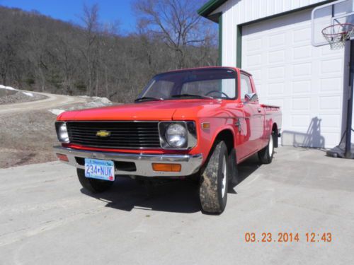 1979 chevy, chevrolet, luv pickup in excellent condition with low miles