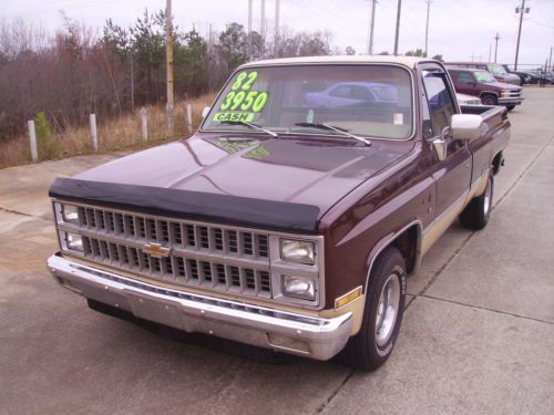 1982 chevy ck custom lwb truck newer model engine p/s p/b runs good no reserve