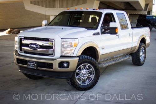 2011 ford f250 king ranch lariat 4x4 sat radio bluetooth sync naviagation