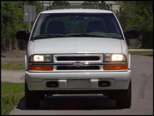 2002 chevrolet chevy blazer 4x4 only 40k miles florida beautiful reconditioned