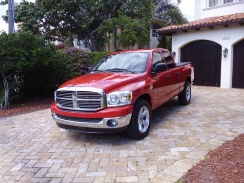 2007 dodge ram 1500 slt 5.7l v8 double cab*1 fl owner*crew cab*like new!