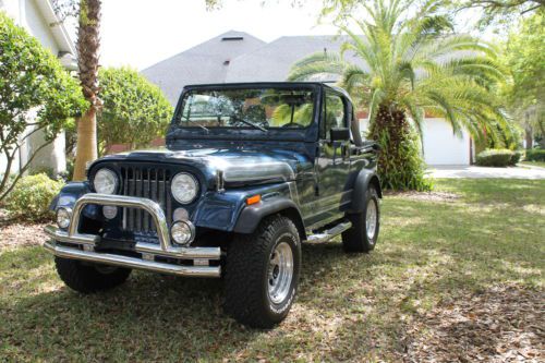 1984 cj7, renegade 4x4, excellent condition, custom paint, chrome bumpers