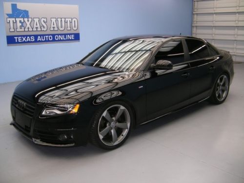We finance!!!  2012 audi a4 prestige quattro 6-speed nav roof leather texas auto