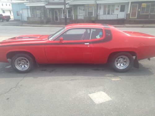 1974 plymouth roadrunner real rm23 car not satellite