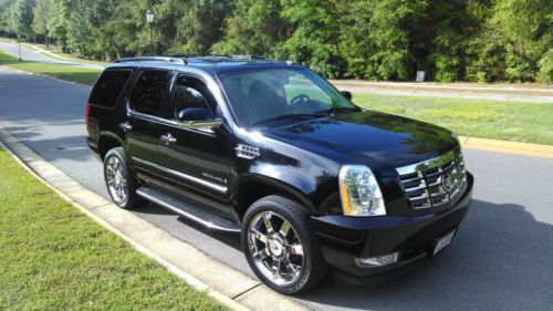 2007 cadillac escalade 6.2l 402 hp - all wheel drive 22&#034; wheels