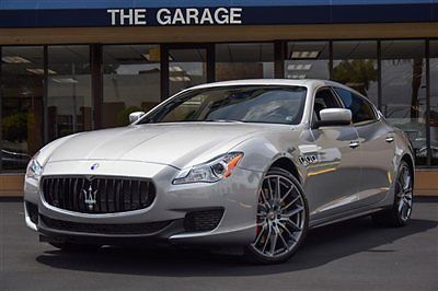 &#039;14 maserati quattroporte gts,523 hp,v8,sport pkg,21&#034;wheels,carbontrim,vent seat