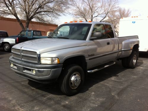1999 dodge 3500 quadcab 5.9 liter cummins turbo diesel 4x4 dually / kkb $12k
