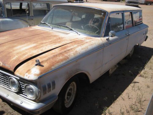 1961 mercury comet wagon 2-dr!!! - az rust-free - needs restoration - complete!!