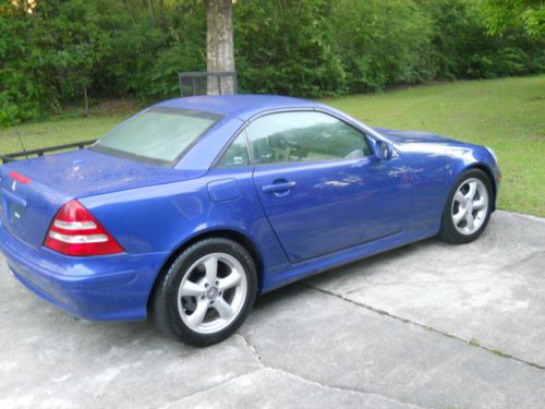 2001 mercedes-benz slk320 base convertible 2-door 3.2l