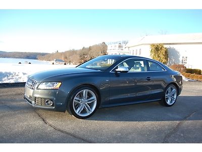 2010 audi s5 prestige 4.2 8cyl coupe navigation meteor gray pearl 2k bonus look