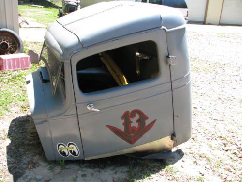 1935 chevy truck cab rat street hot rod custom chopped project barn find