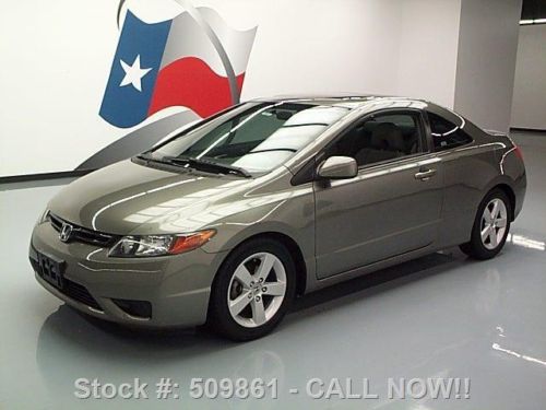 2007 honda civic ex coupe auto cruise ctl alloys 73k mi texas direct auto